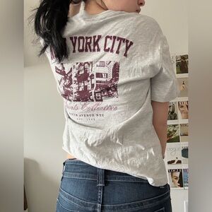 Garage Gray New York City Graphic Tee